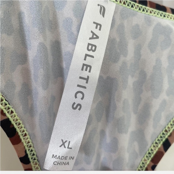 Fabletics Leopard Print Tank - Picture 6 of 7